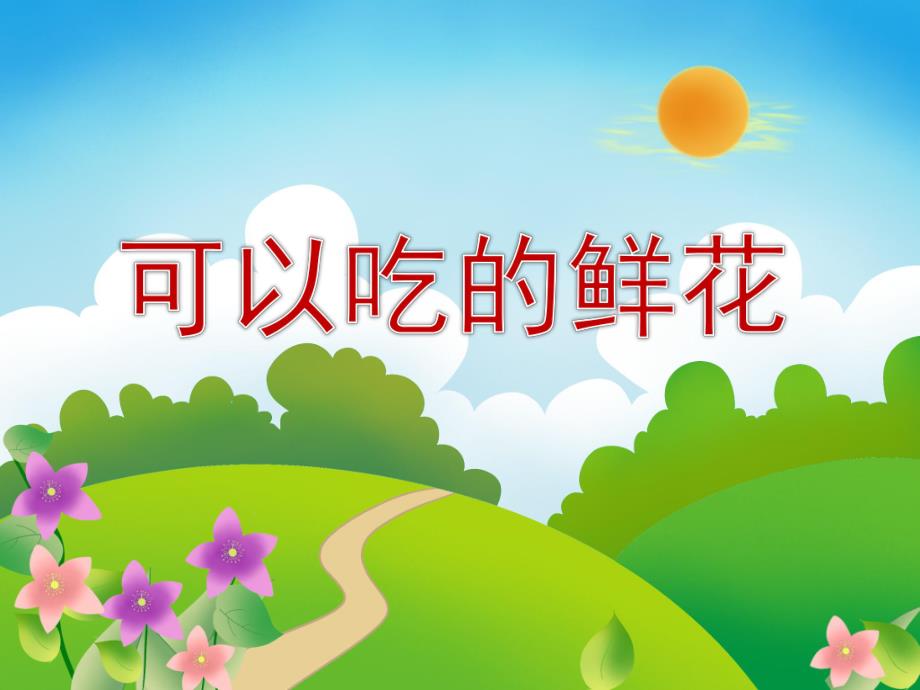 大班科学《可以吃的鲜花》PPT课件大班科学《可以吃的鲜花》PPT课件.ppt_第1页